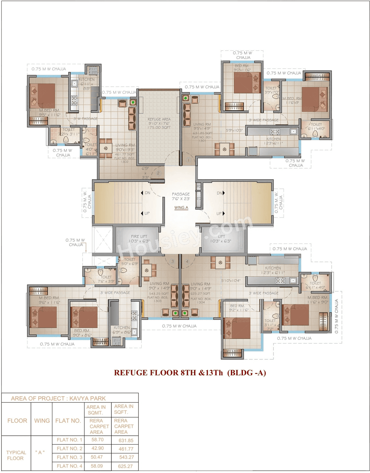 Kavya Park One Floor plan 7