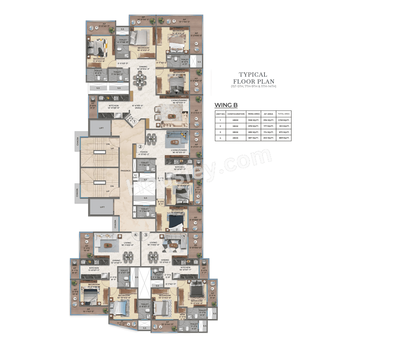 Khatushyam Empire Floor Plan