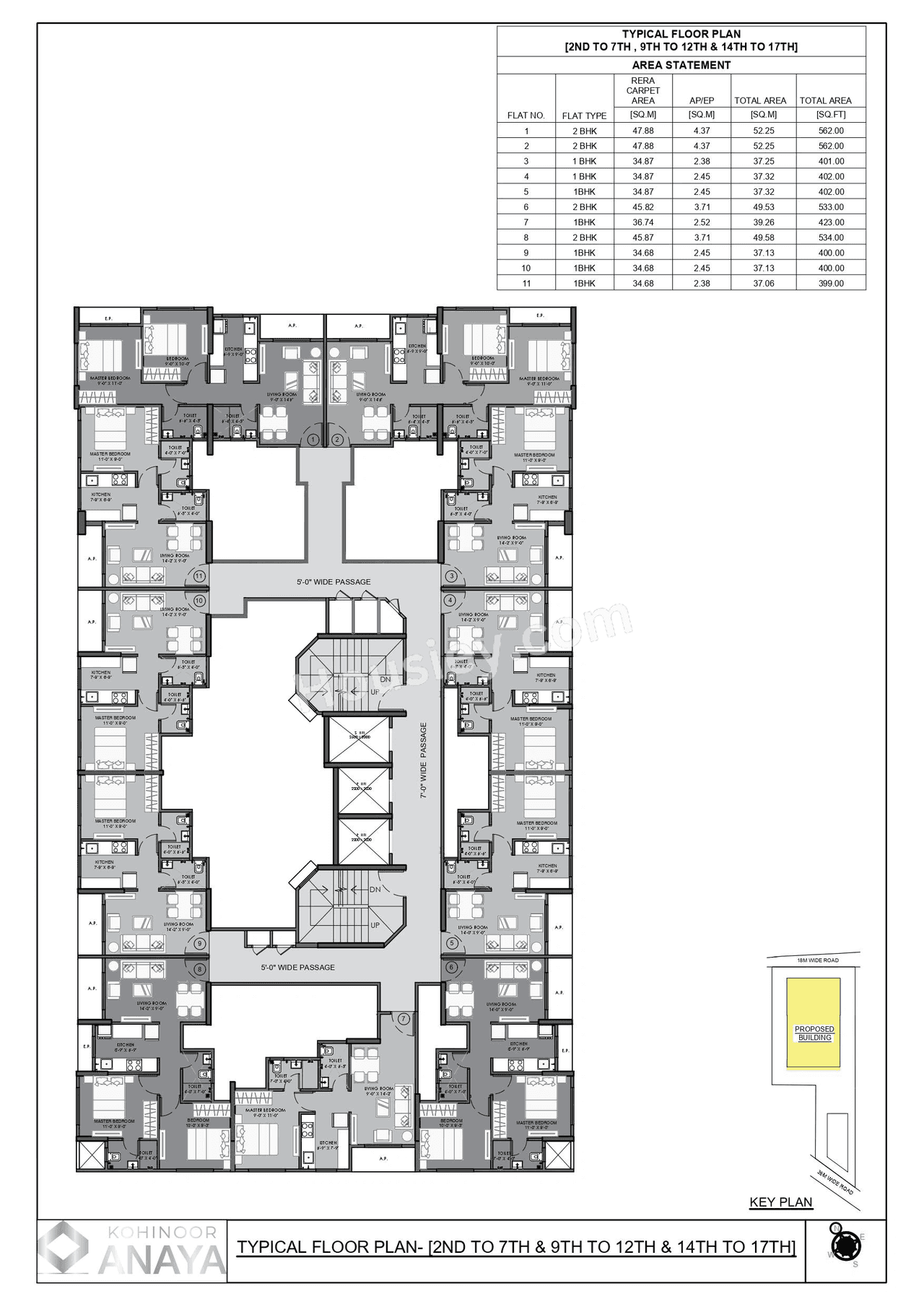 Kohinoor Anaya Master Plan