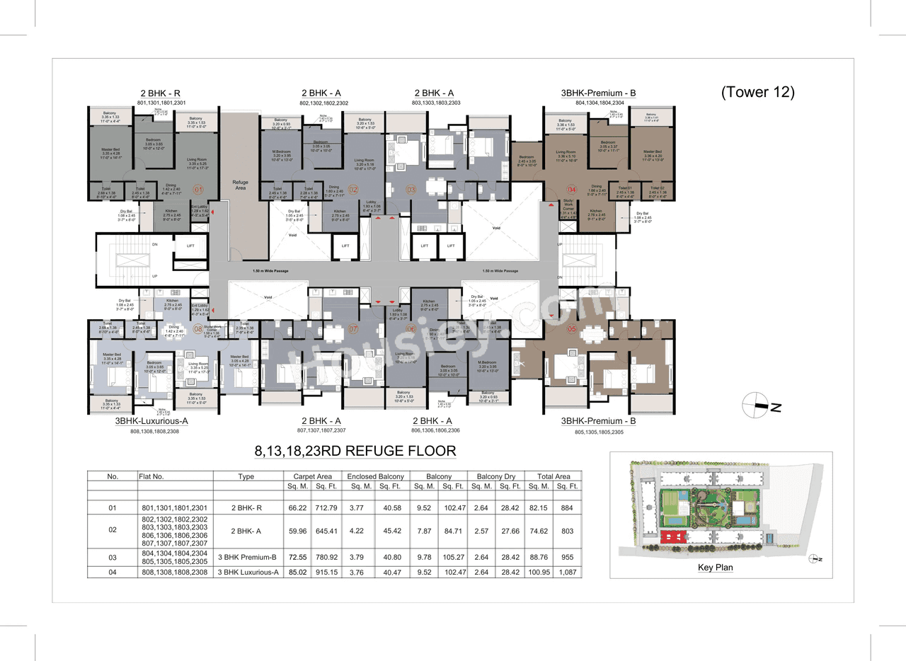 Kohinoor Central Park Floor plan 1