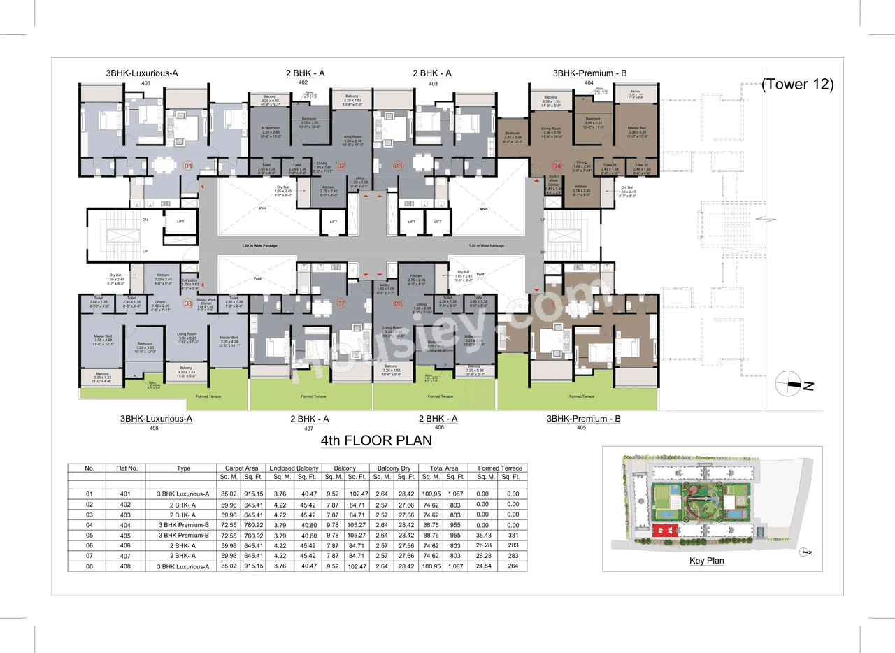 Kohinoor Central Park Floor plan 2