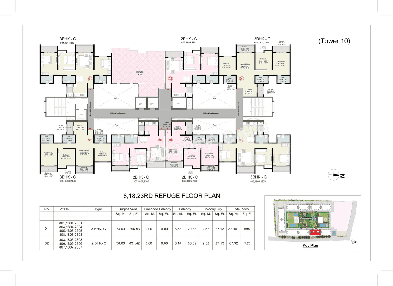 Kohinoor Central Park Floor plan 5