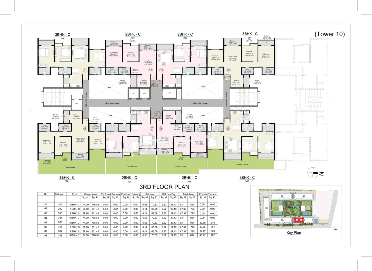 Kohinoor Central Park Floor plan 6