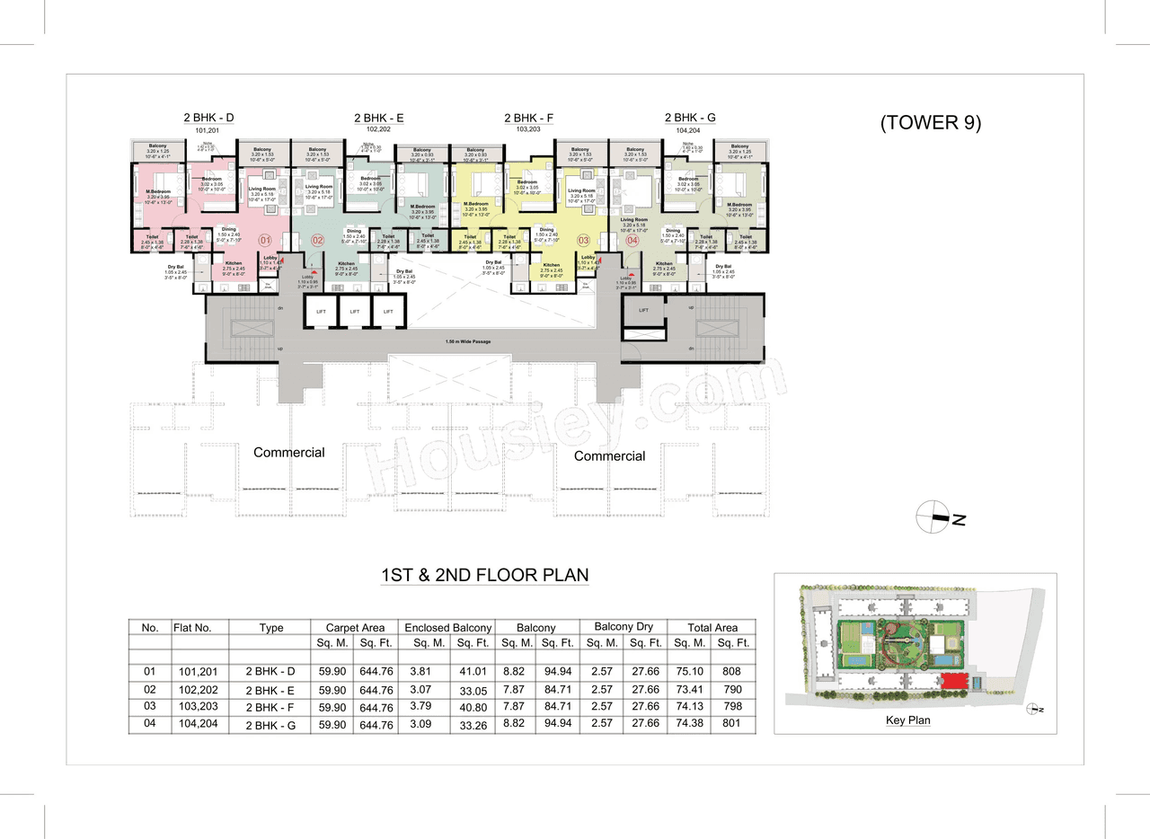 Kohinoor Central Park Floor plan 8