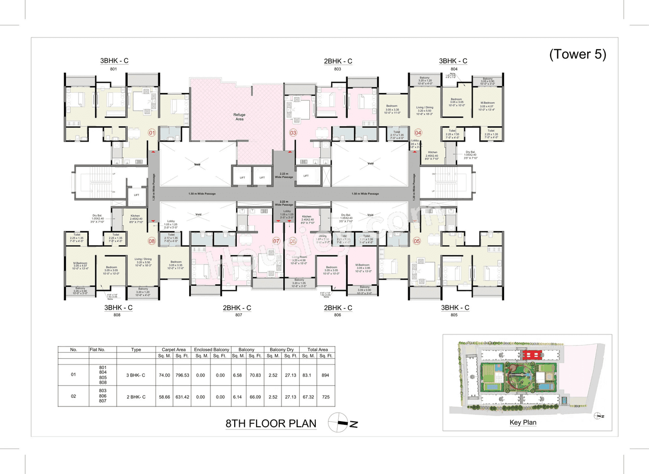 Kohinoor Central Park Floor plan 11
