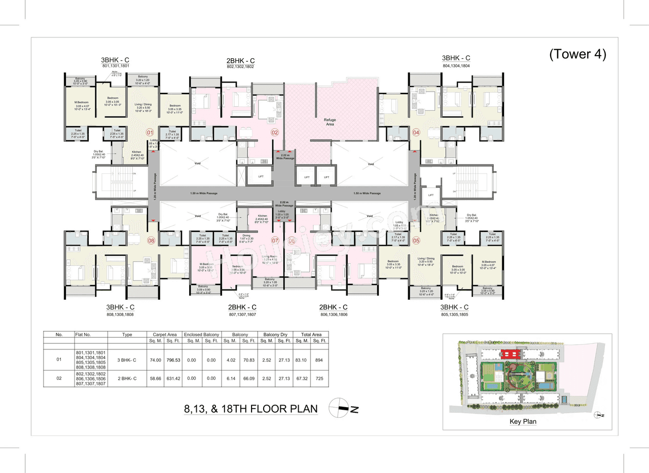 Kohinoor Central Park Floor plan 12