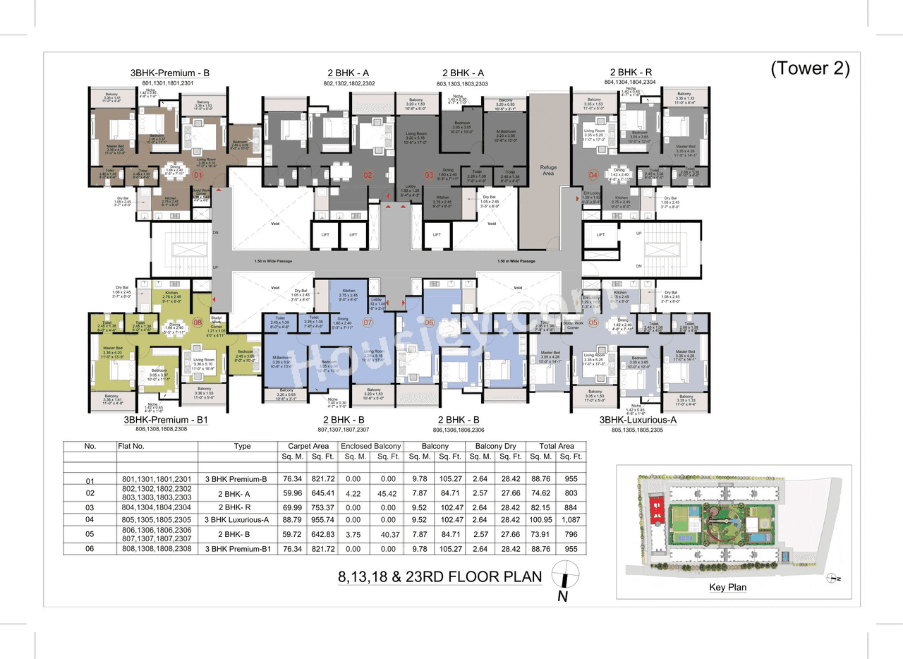 Kohinoor Central Park Floor plan 14