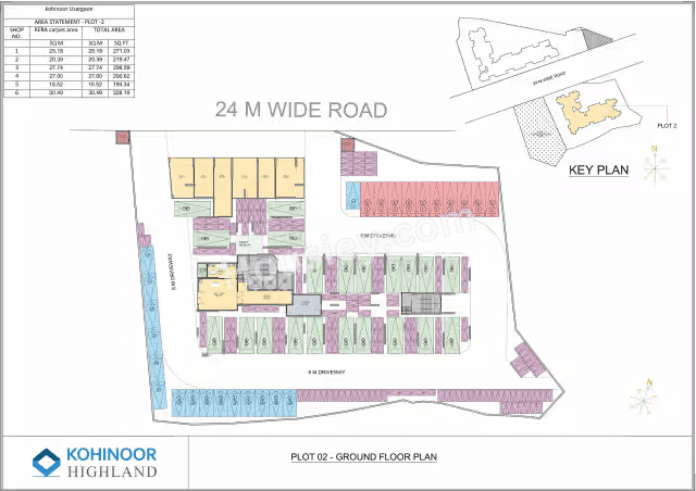 Kohinoor Dombivli Floor Plan