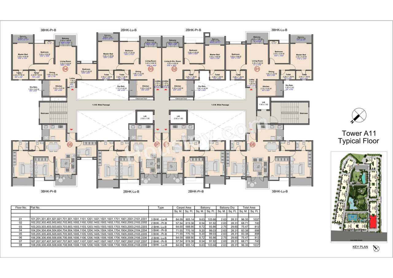 Kohinoor Kaleido Floor plan 3