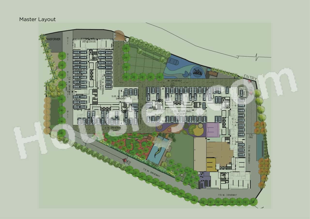 Kohinoor Woodshire Master Plan