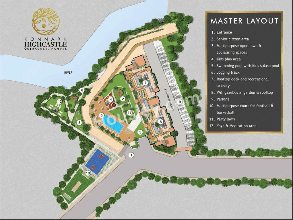 Konnark High Castle Master Plan