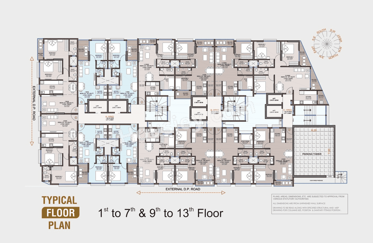 Kripa Elite Shubh Floor plan 1