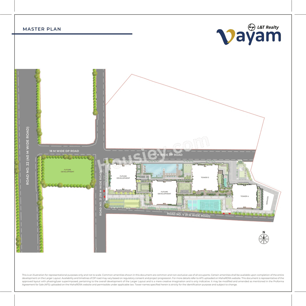 L&T Wagle Master Plan