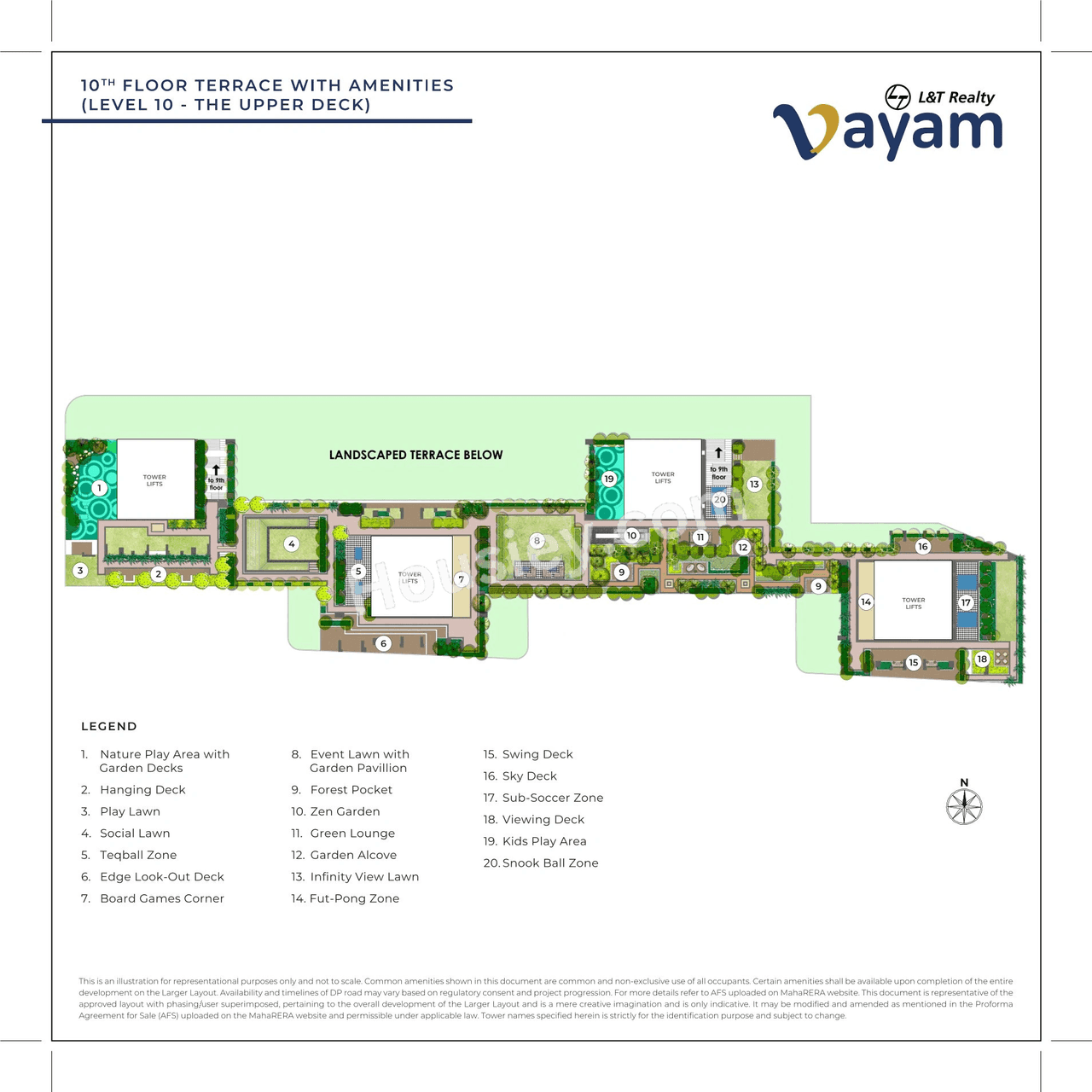 L&T Wagle Floor plan 3