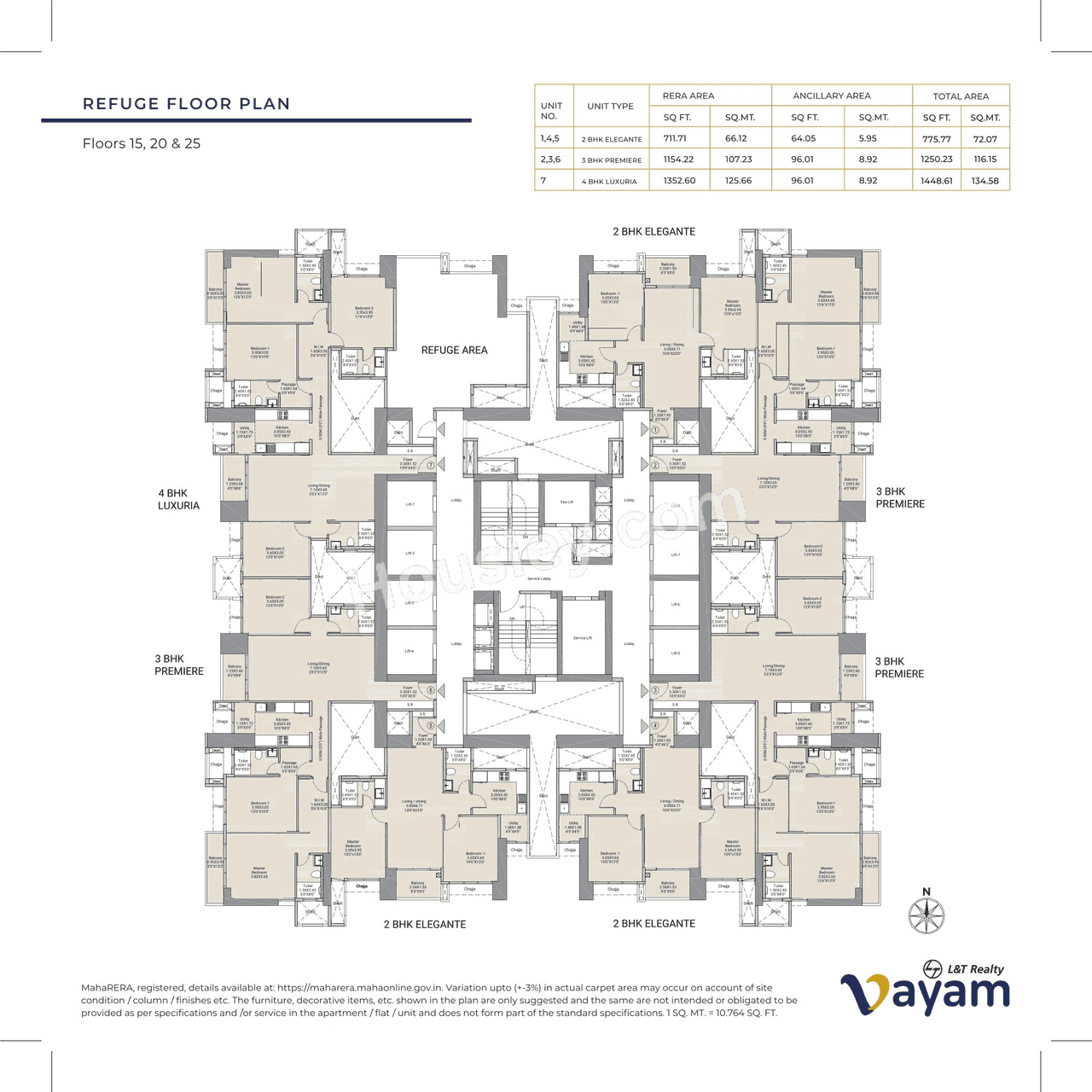 L&T Wagle Floor plan 10
