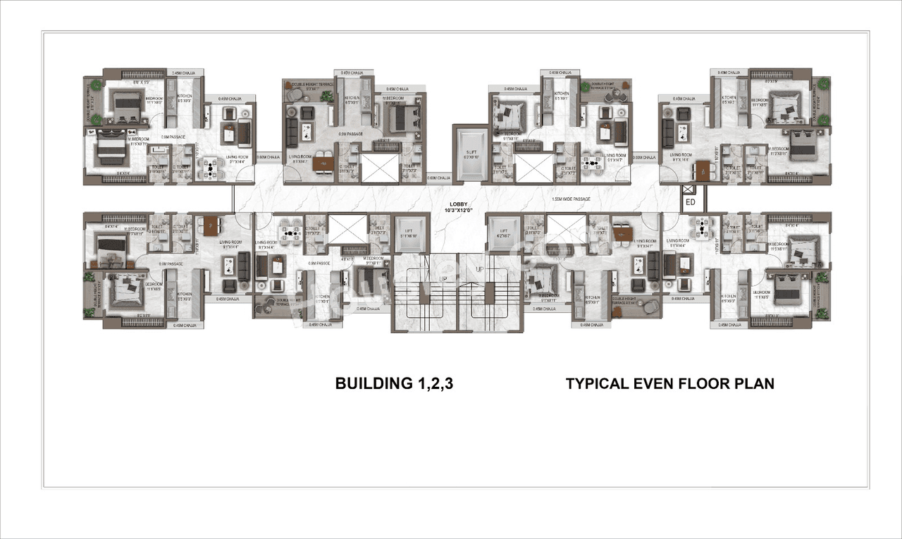 La Mer One Floor plan 1