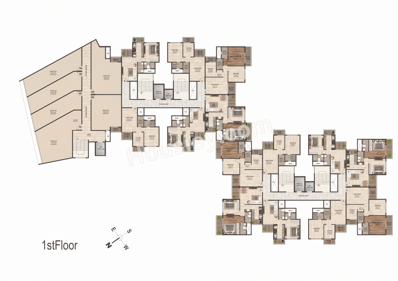 La Mer Regency Floor plan 1