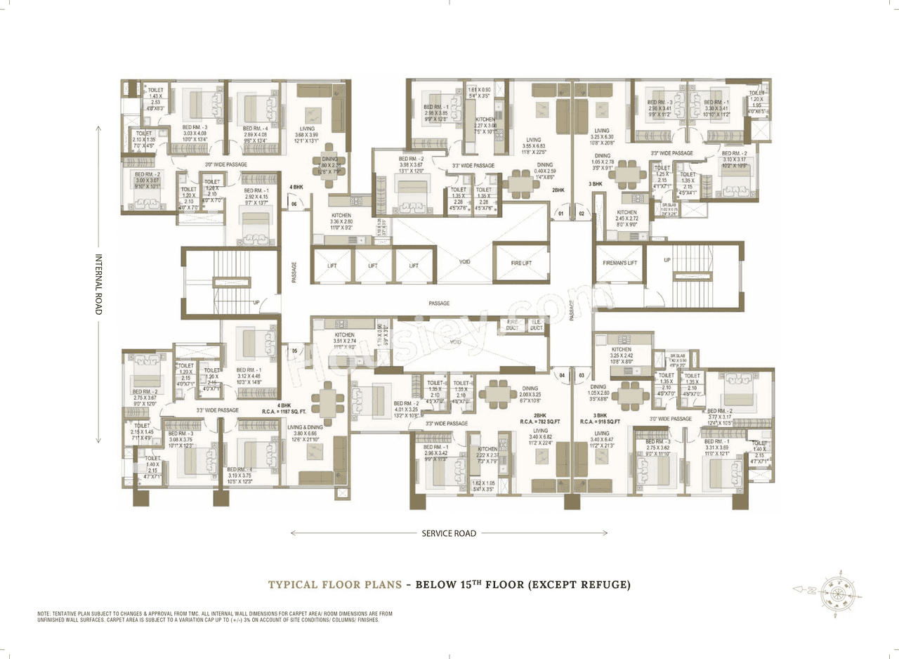 Lakhani Empire Dynasty Floor plan 1