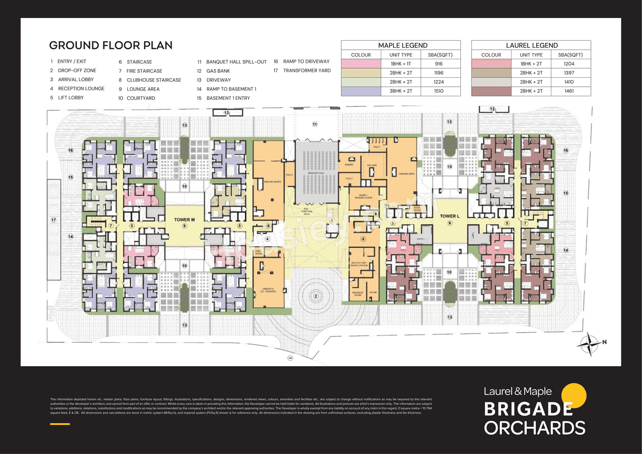 Laurel & Maple at Brigade Orchards Floor plan 3