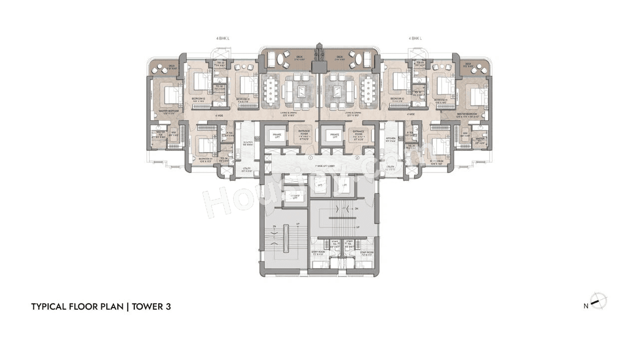 Lodha Aureus Floor plan 2
