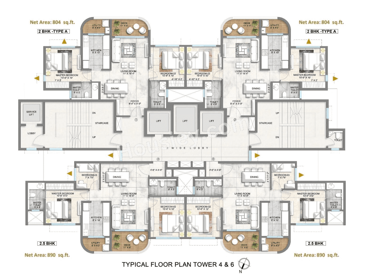 Lodha Bhandup Floor plan 2