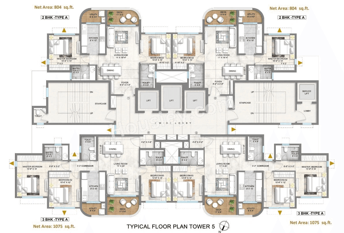 Lodha Bhandup Floor plan 4