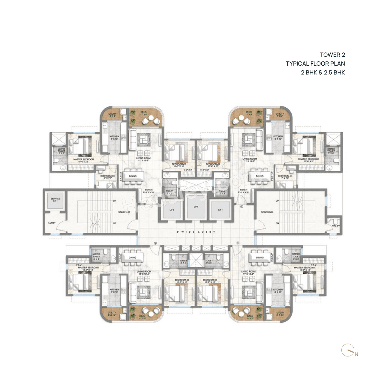Lodha Corinthia Floor plan 2