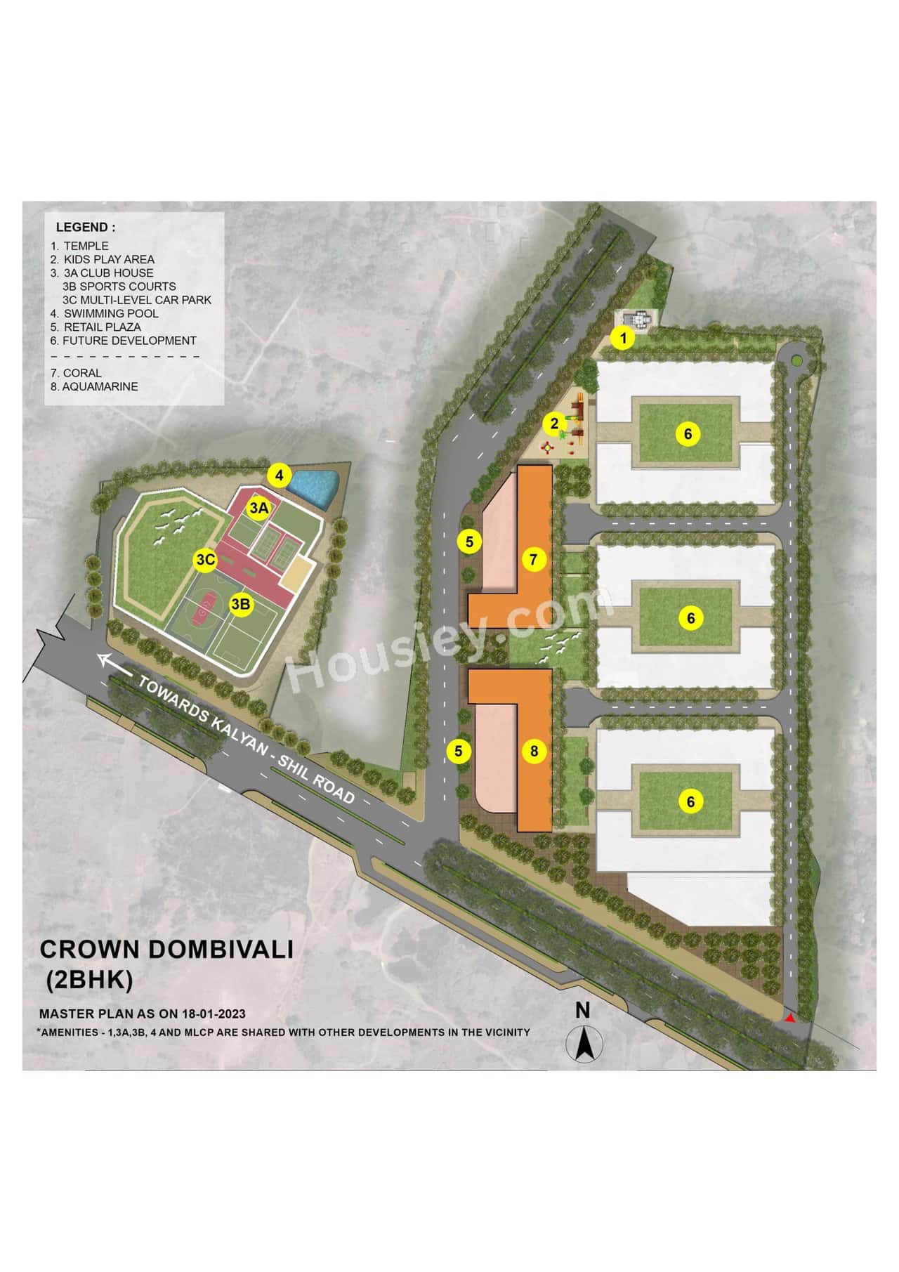 Lodha Crown Manpada Floor plan 2