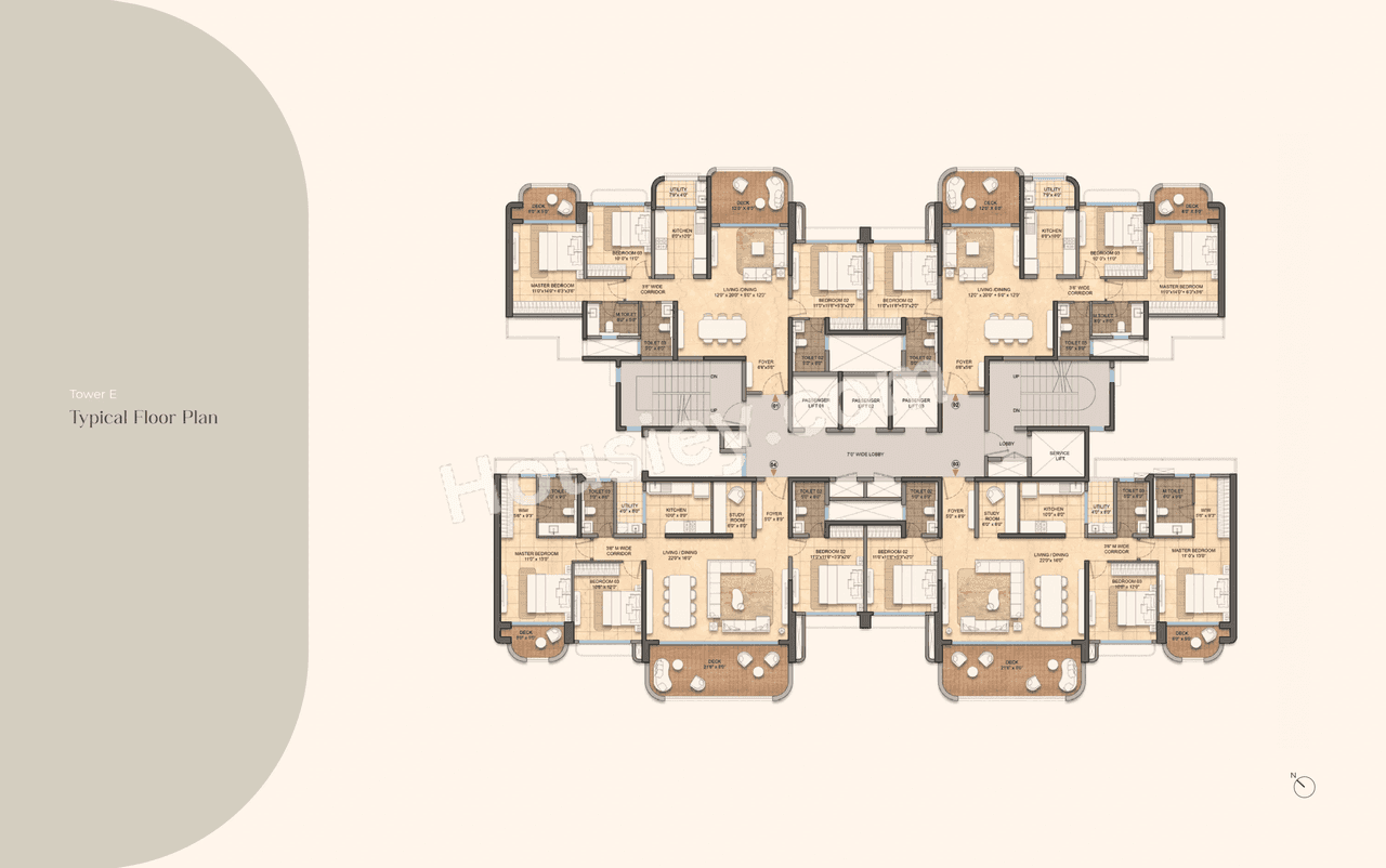 Lodha Elanza Floor plan 5