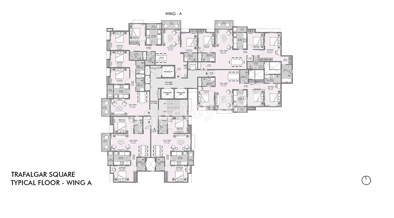 Lodha Sterling Floor plan 1