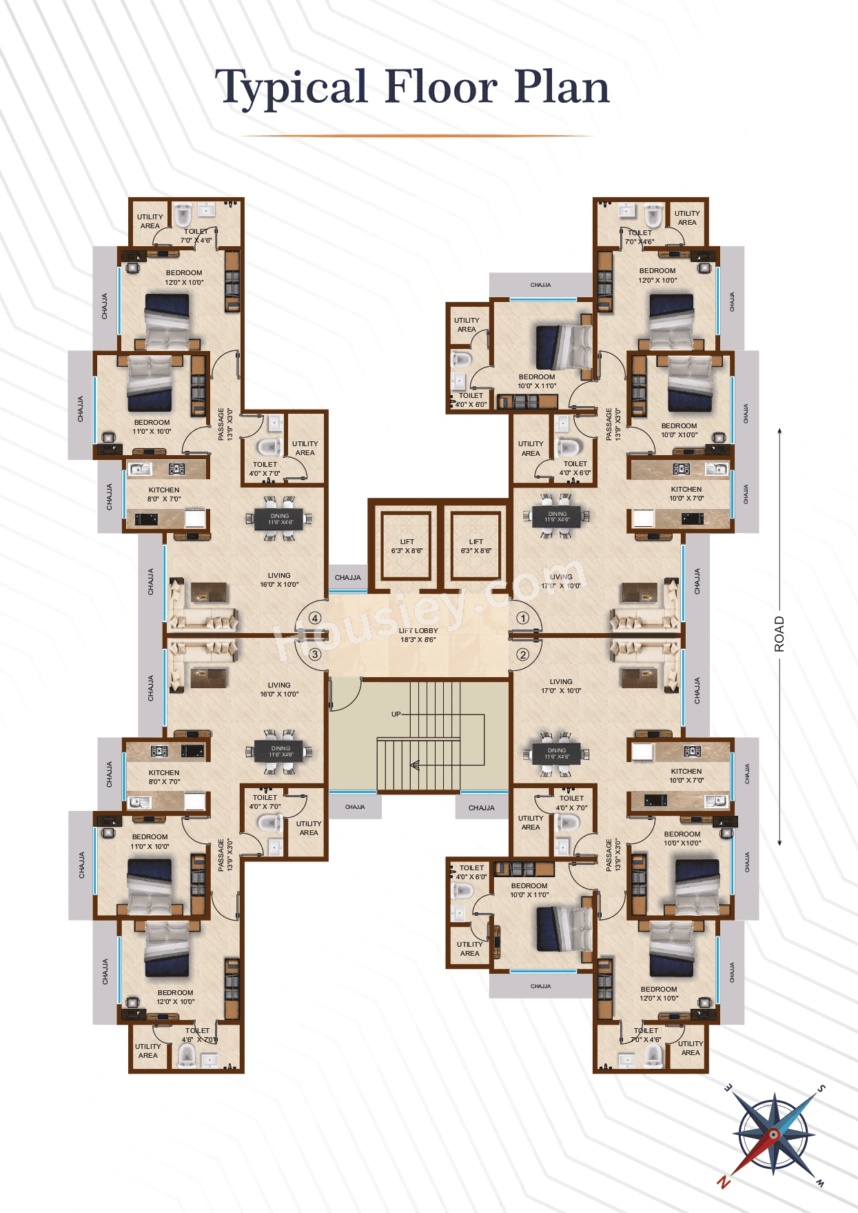 Madhur Milan Heritage Floor Plan