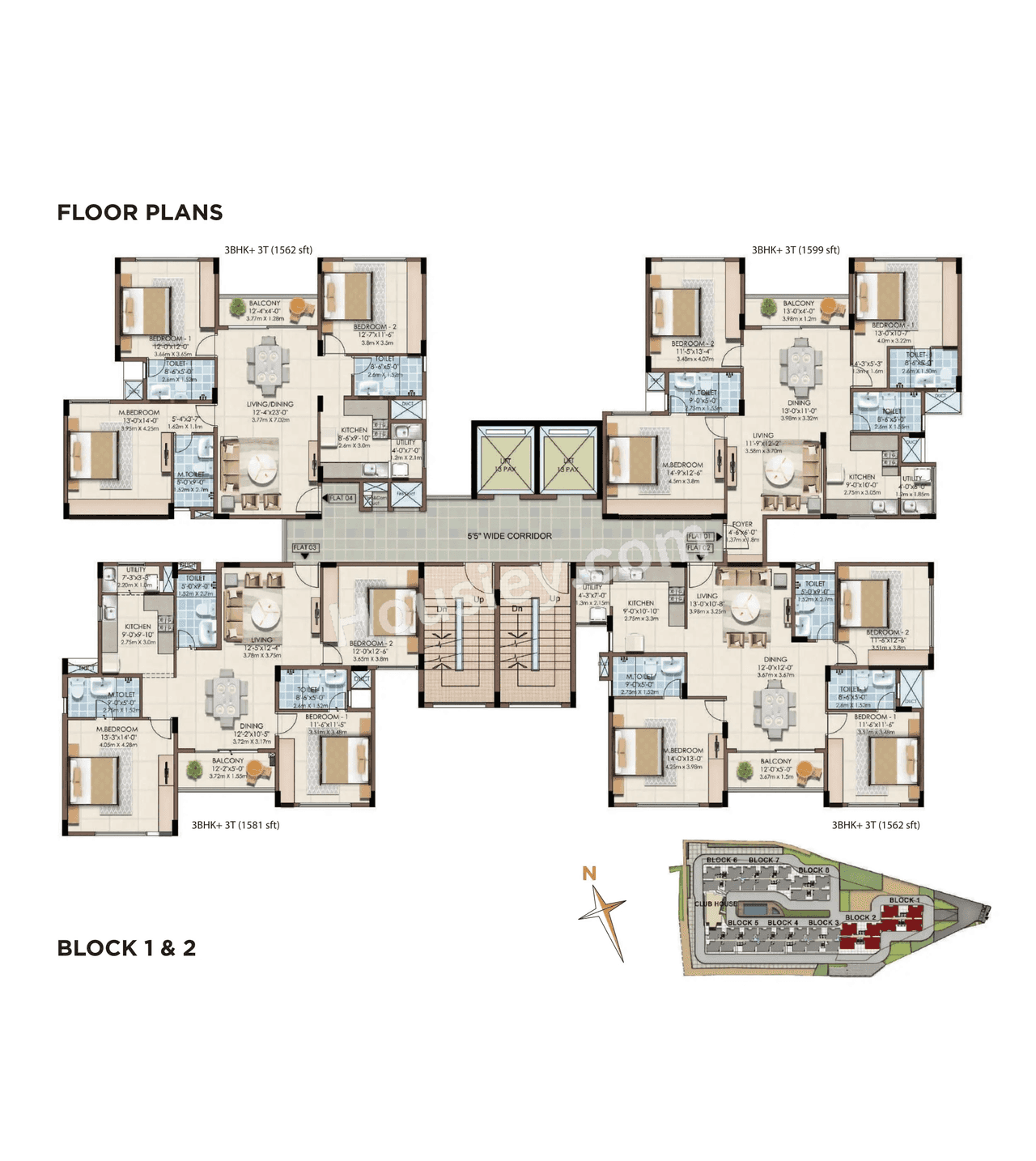 Mahaveer Celesse Floor plan 1