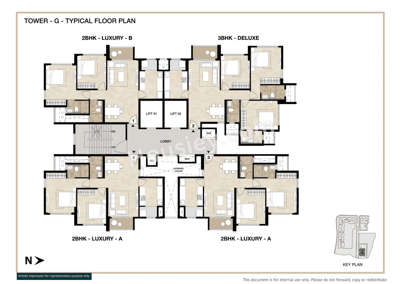 Mahindra Marina 64 Floor plan 14