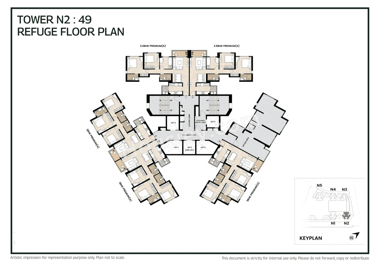 Mahindra Rainforest Floor plan 2