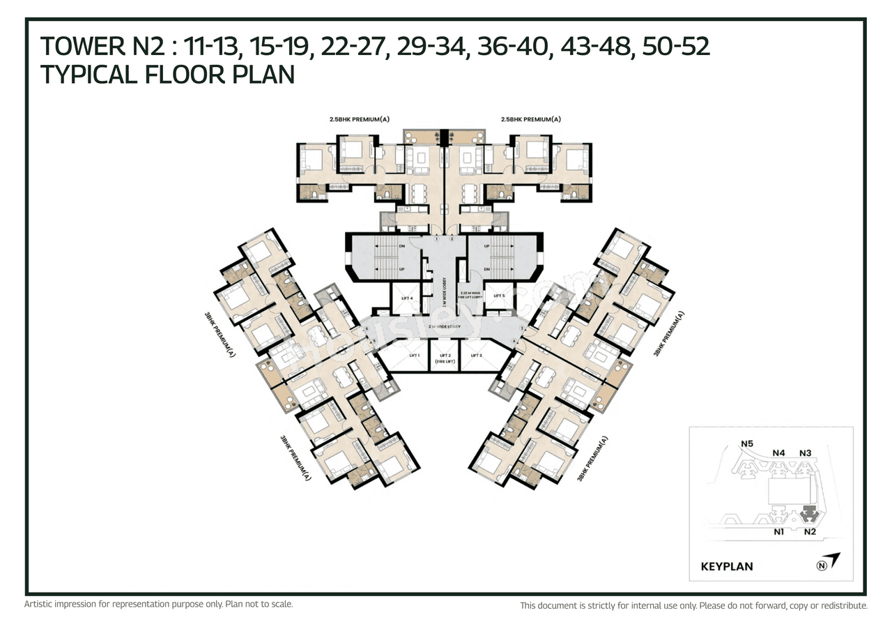 Mahindra Rainforest Floor plan 3