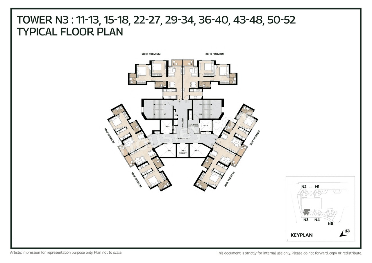 Mahindra Rainforest Floor plan 5