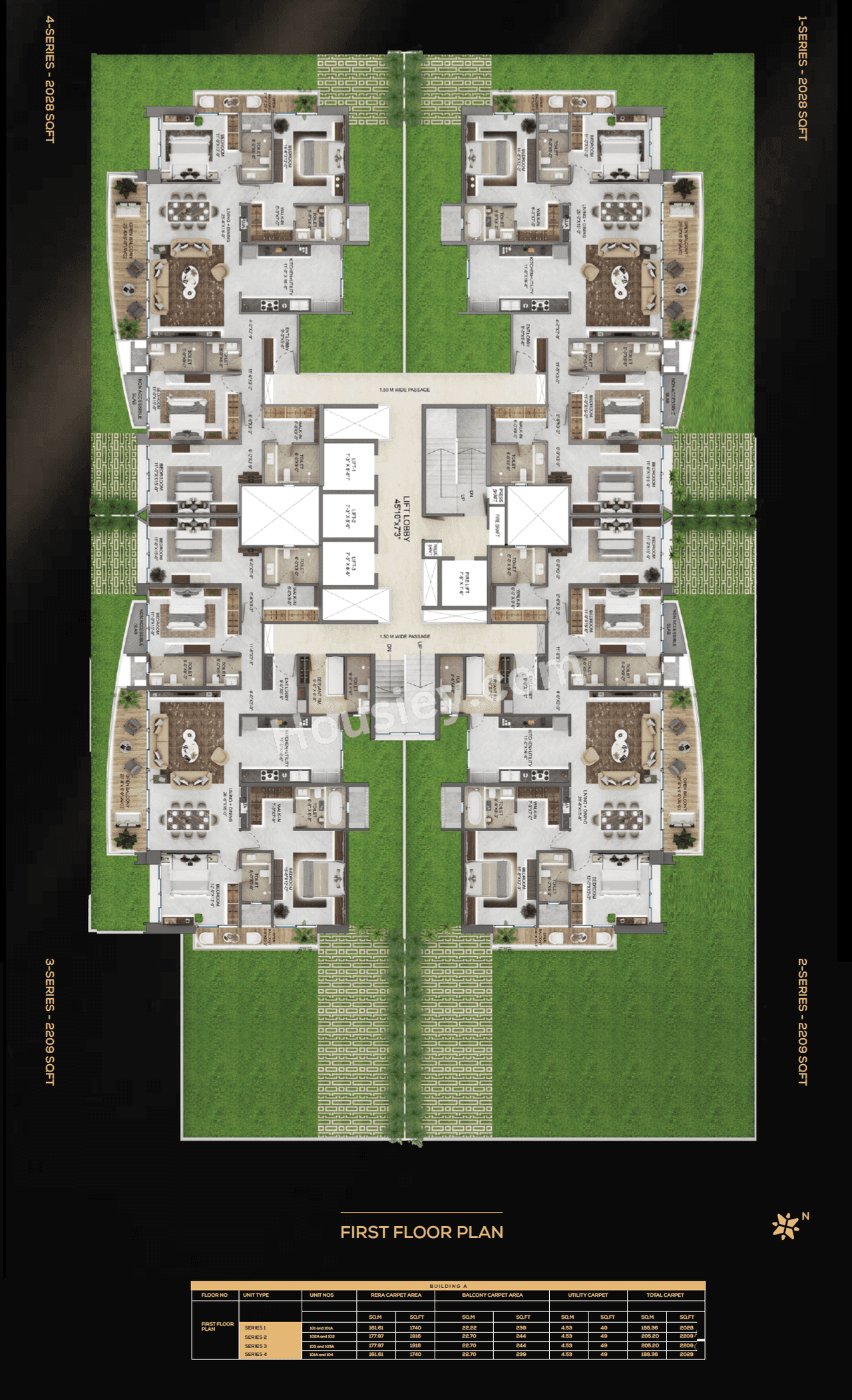 Majestique Elements Floor plan 3