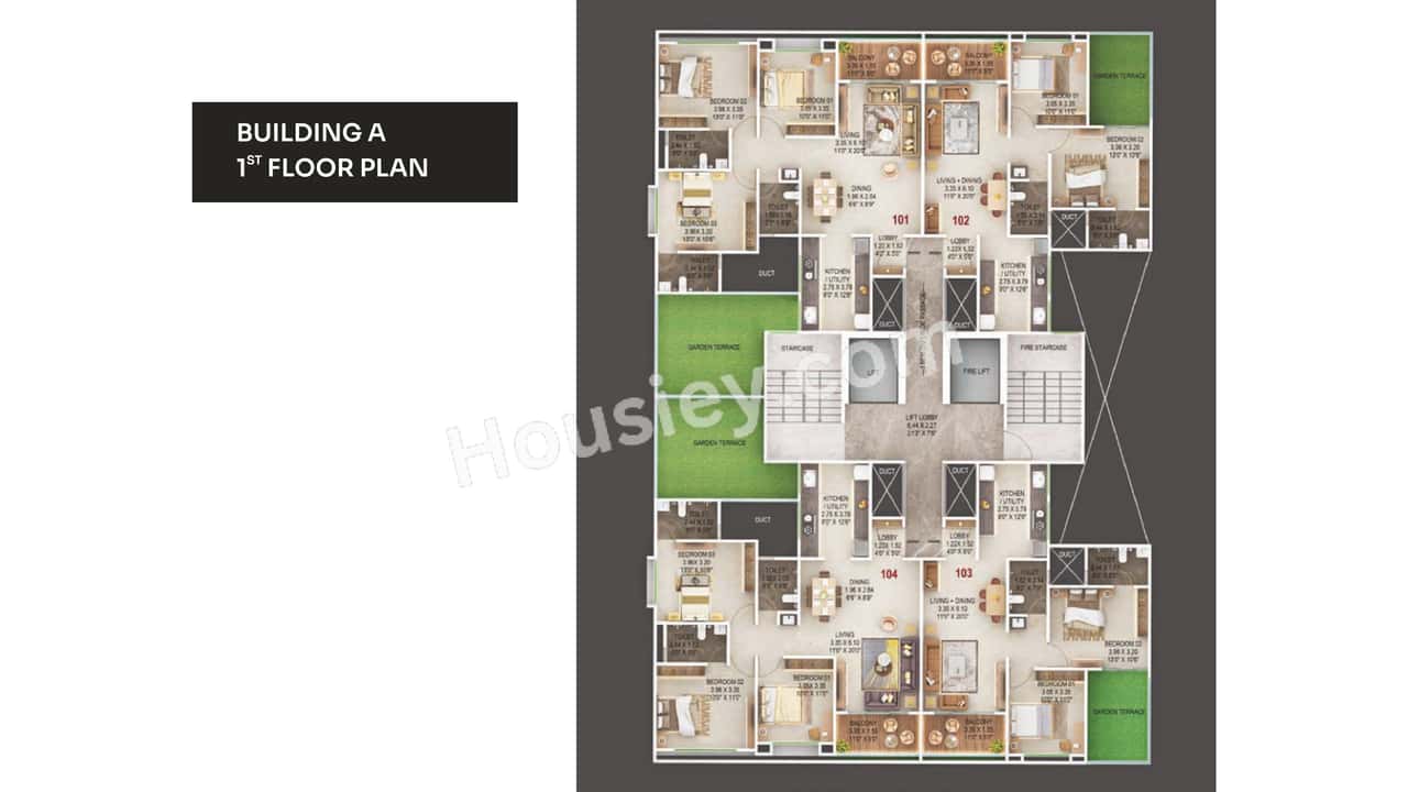 Majestique Warje Floor plan 1