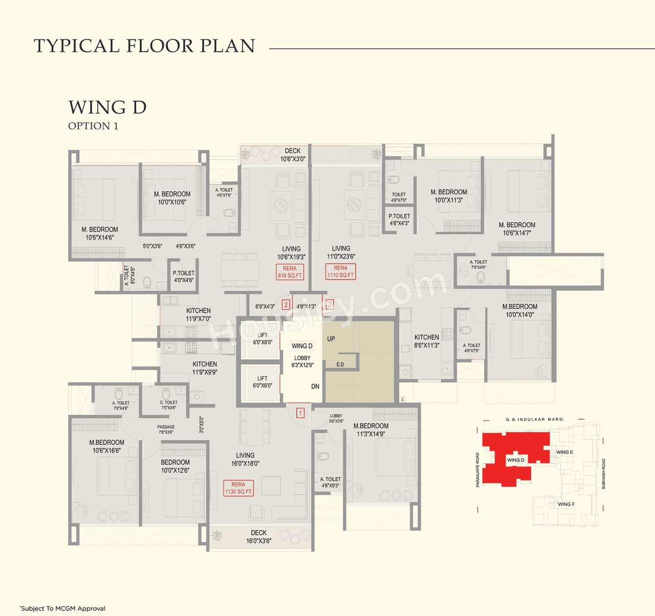 Mangal Signature Floor plan 3