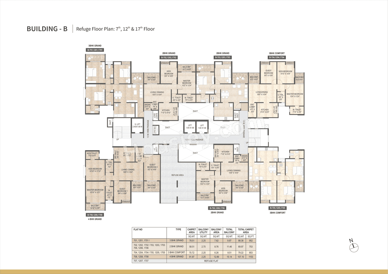 Mangalam Midas City Floor plan 5
