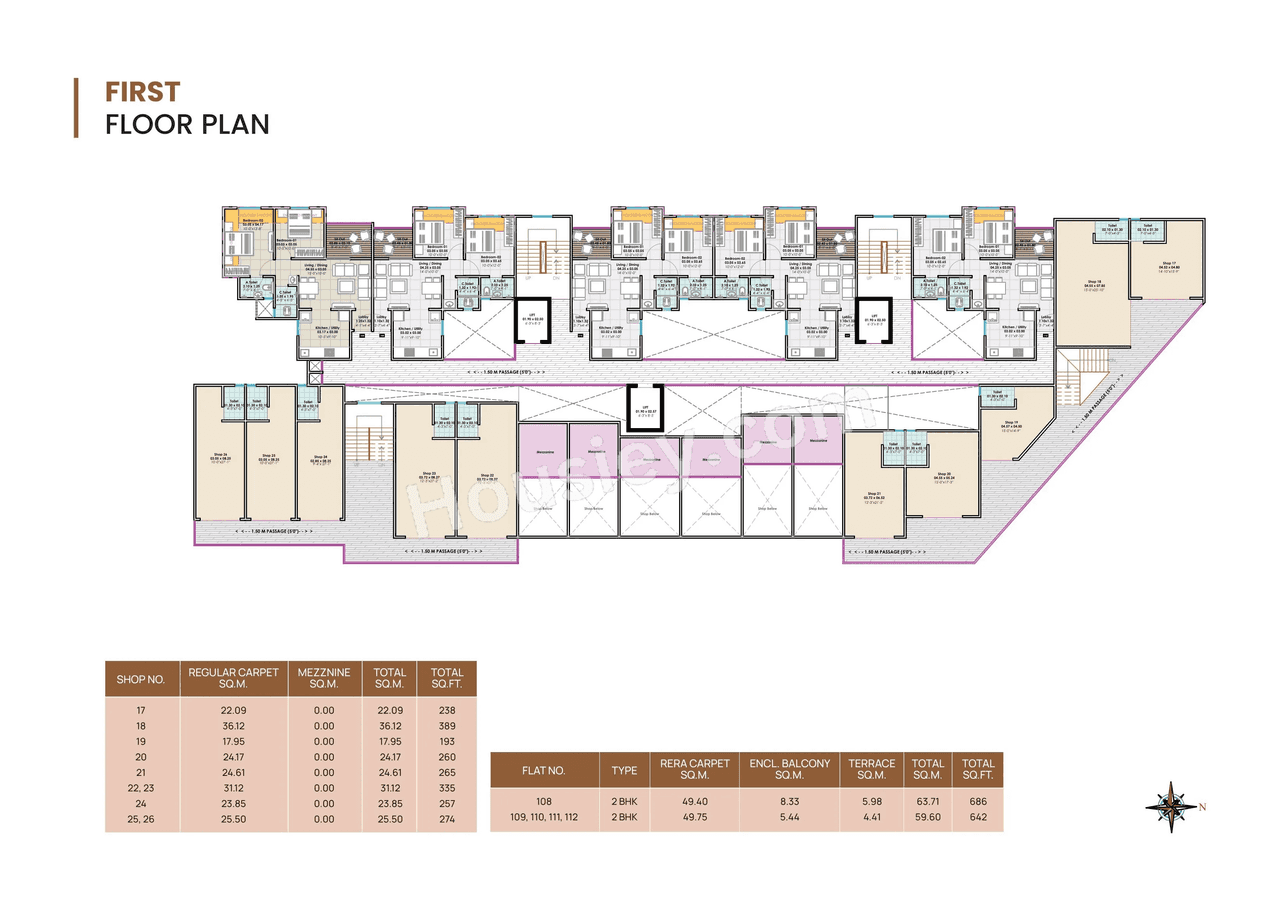 Mangalam Mithila Floor plan 1