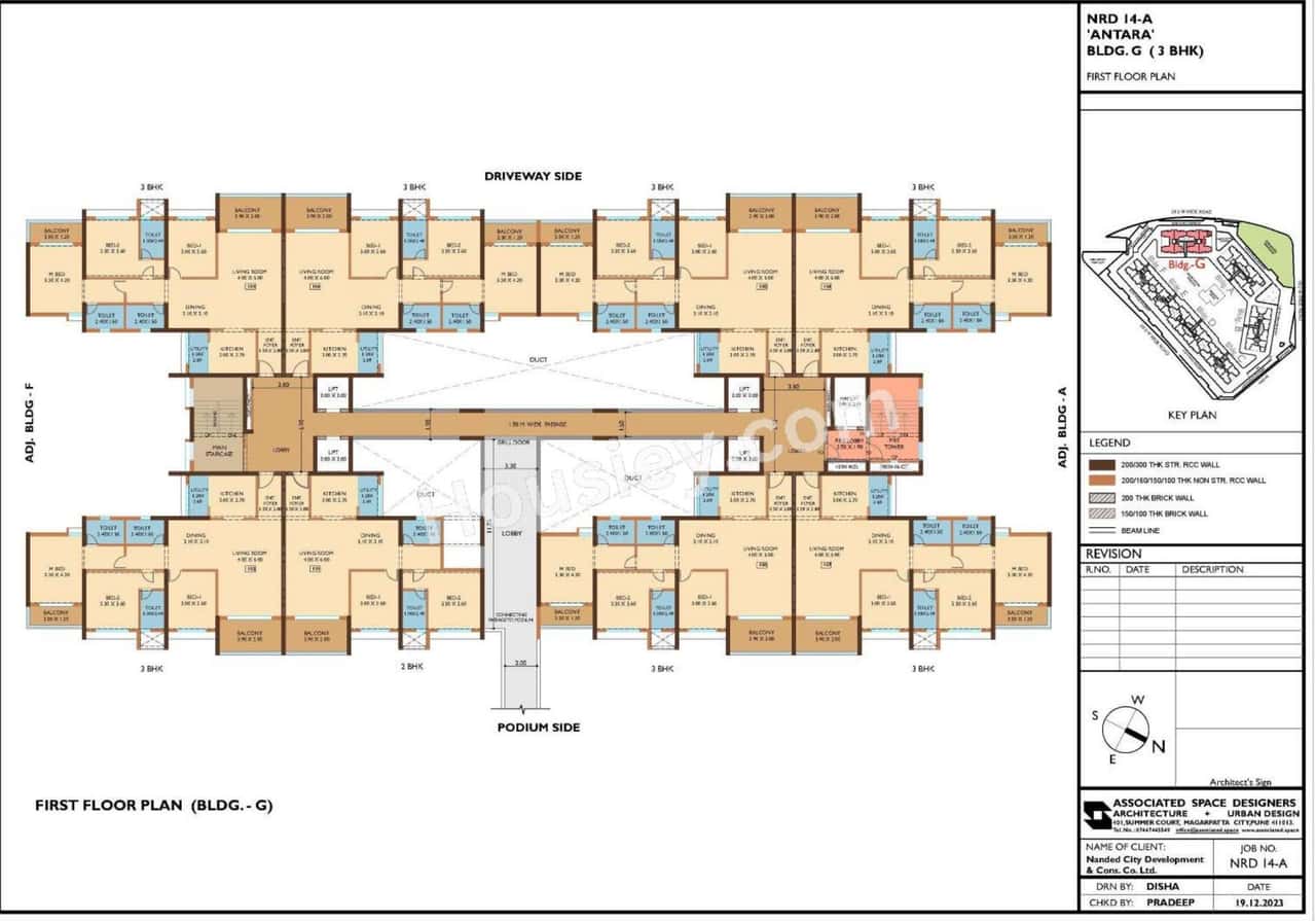 MCG Nanded City Floor plan 13