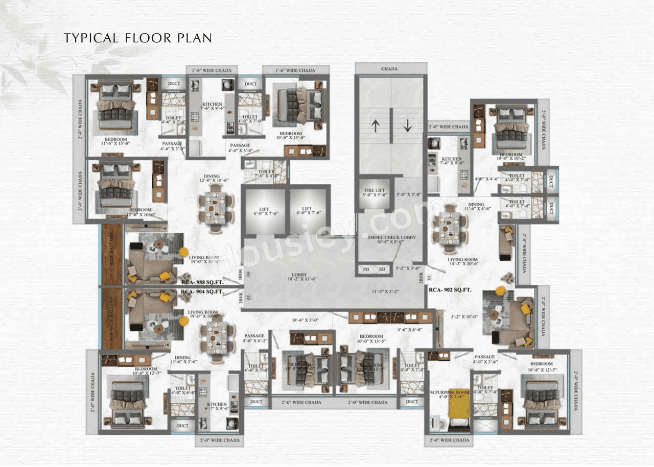 Meghna Shree Pranam Floor Plan