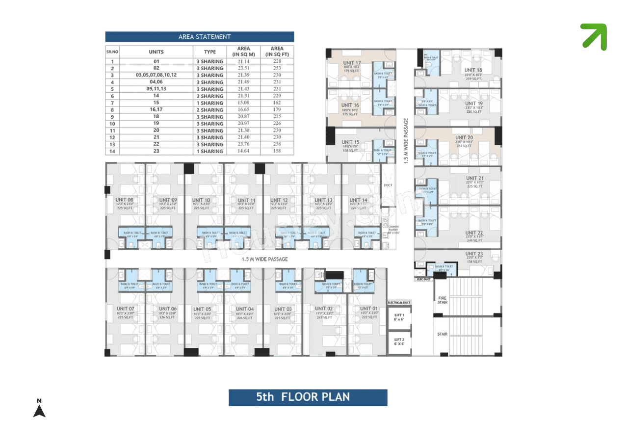 Menlo Profit Pods Floor plan 1