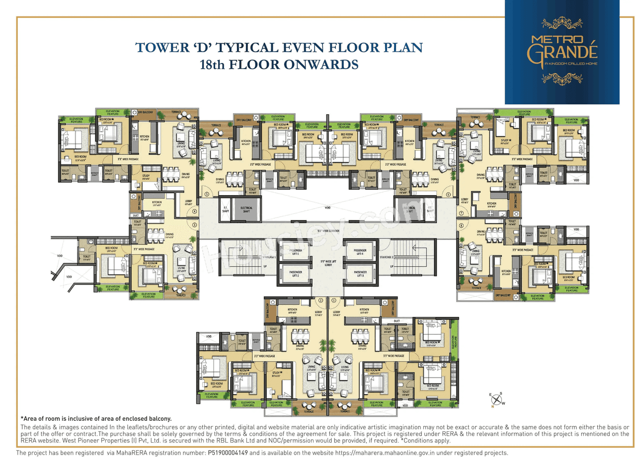 Metro Grande Floor plan 1