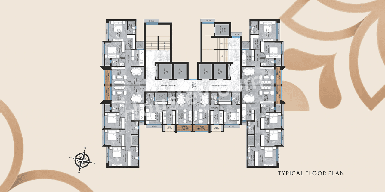 Metro Saraswati Square Floor plan 2