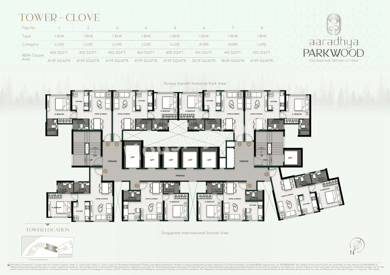 MICL Aaradhya Parkwood Floor plan 1