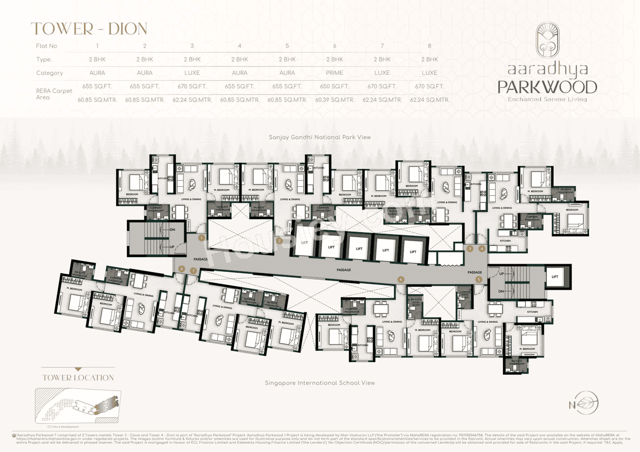 MICL Aaradhya Parkwood Floor plan 2