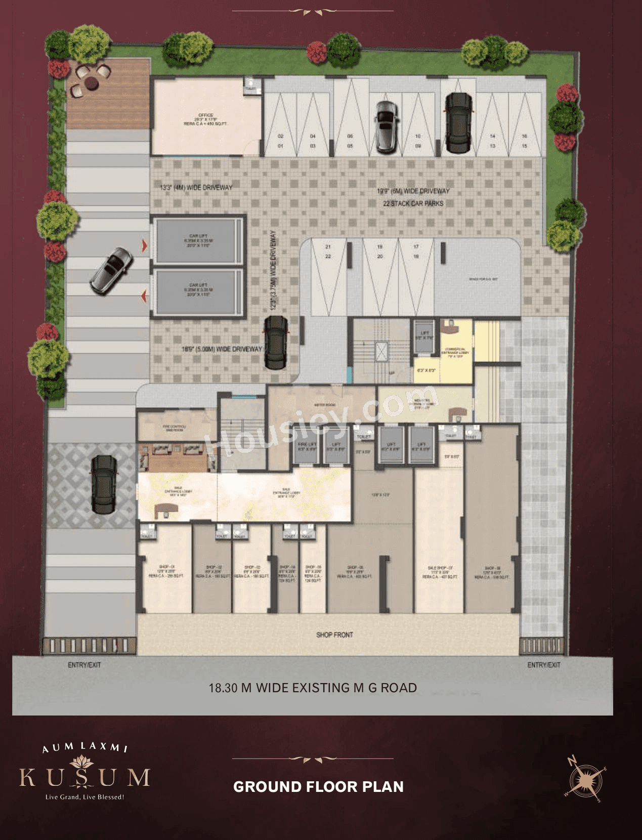 Mindset Aum Laxmi Kusum Floor plan 1