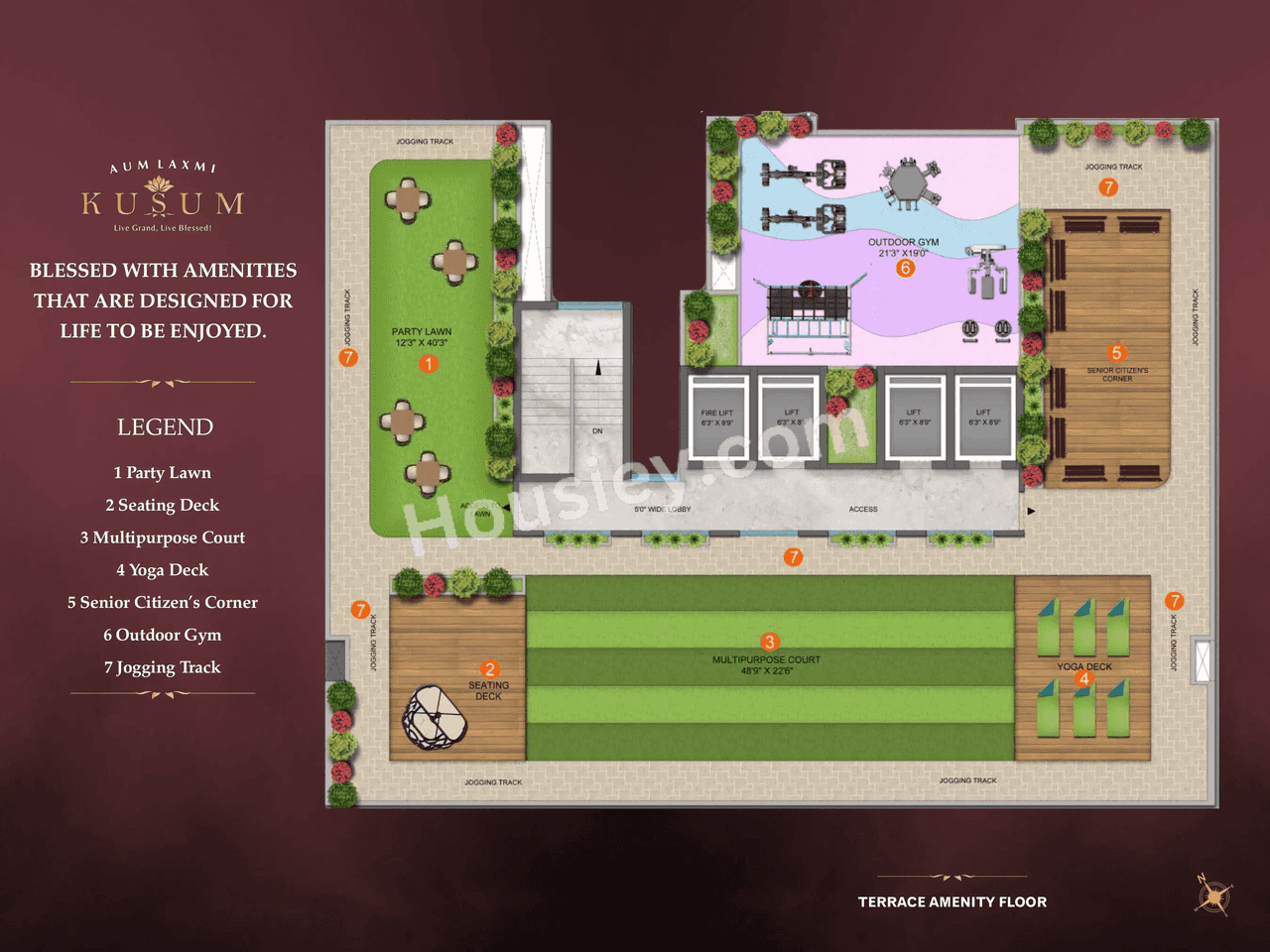 Mindset Aum Laxmi Kusum Floor plan 4